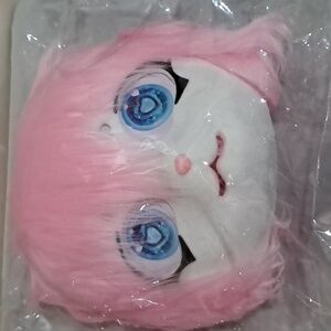 Smileternit Animal Head Cat Fursuit Cut Mask Halloween Masquerade Costume Props